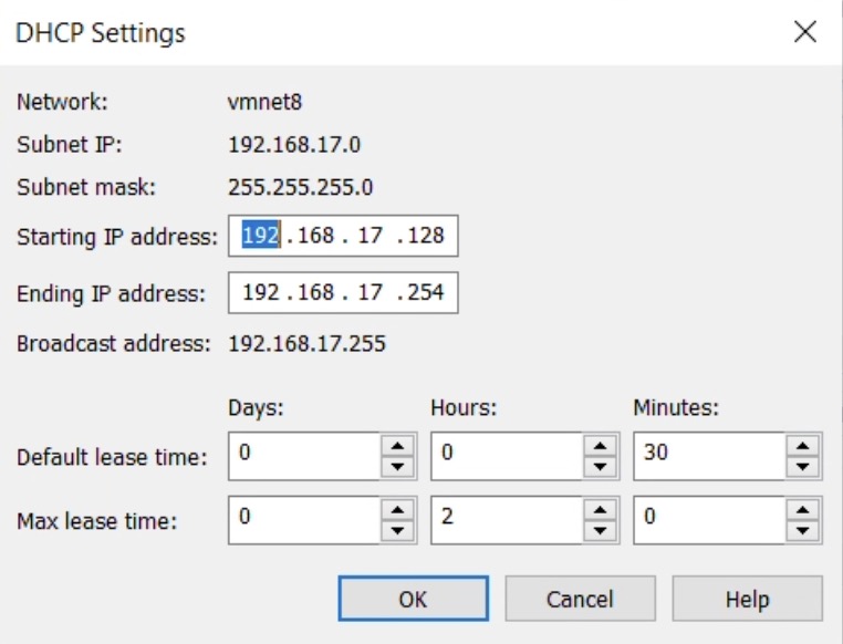 Fichier:Vmware dhcp options.jpg