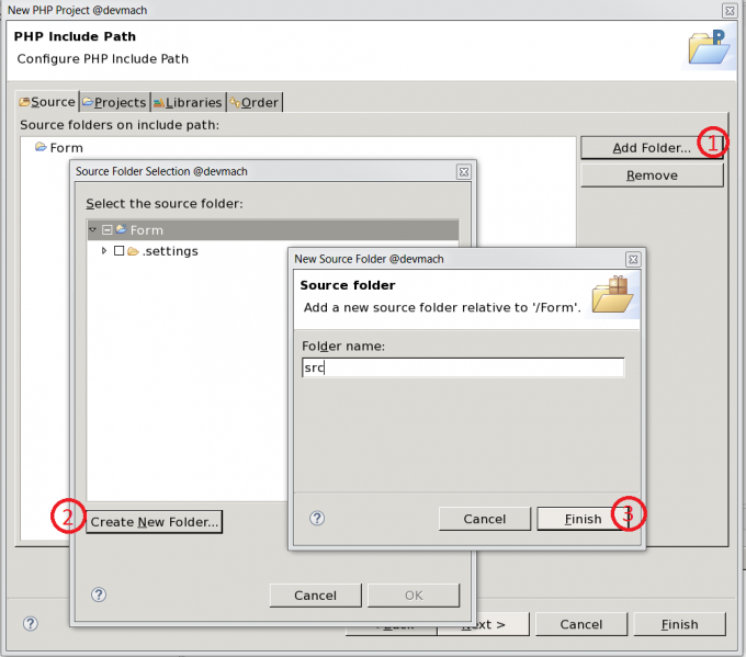 Fichier:Eclipse php project create second screen.png