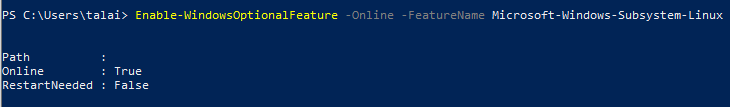 Powershell enable wsl win10.png