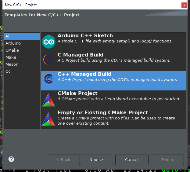Fichier:New c++ project2.png — The Linux Craftsman