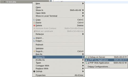 Eclipse run-debug contextual menu.png