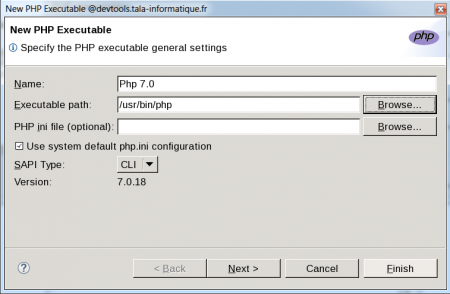 Eclipse preference php executable.png
